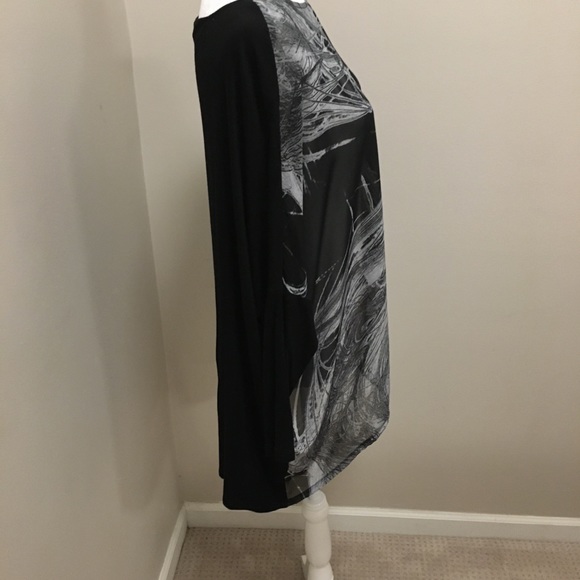 RONEN CHEN slouchy fit black and gray top. - Picture 3 of 6